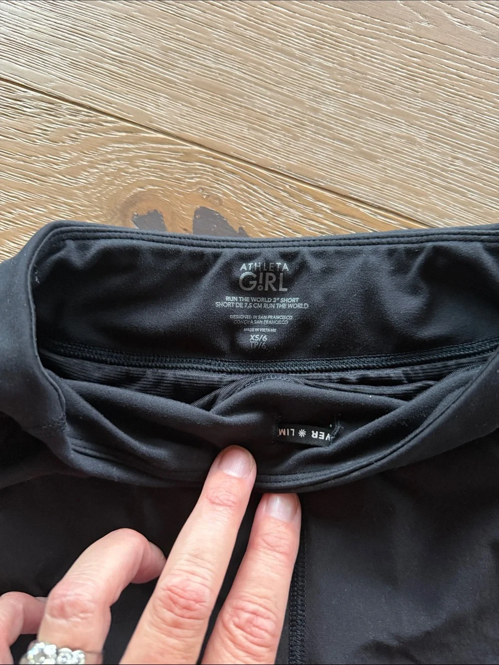 Athleta Black Girls' Athletic Shorts